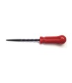 ESCAREADOR TUBULAR TRT751 MANGO ROJO