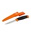 CUCHILLO DE ACERO INOXIDABLE CON FUNDA BAHCO 2444