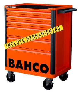 CARRO ORGANIZADOR DE HERRAMIENTAS 128PCS BAHCO